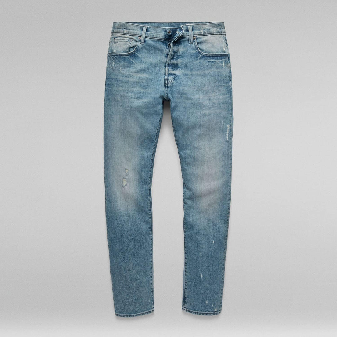 G-Star RAW Herren 3301 Slim Style Jeans 32W / 34L Blau (Vintage Seashore Restored 51001-c913-c773),