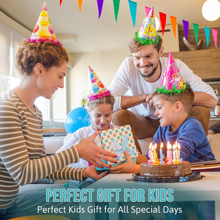 RockPapa L22 Kinder kopfhörer, Kabel Kopfhörer für Kinder, 3,5 mm Aux Jack, Verstellbares Stirnband