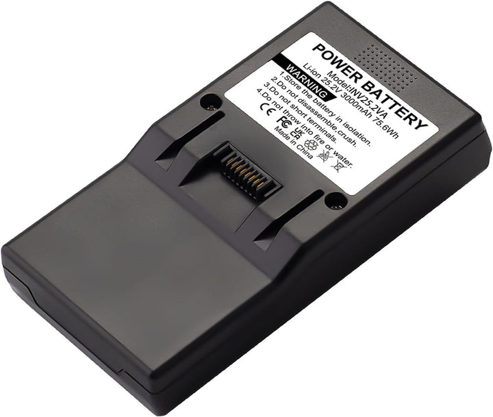 25.2V 3000mAh Li-Ion akku für Genius Invictus X7 X7-01 X9 X9-01 A8 A9 Staubsauger,Ersatz für Modell