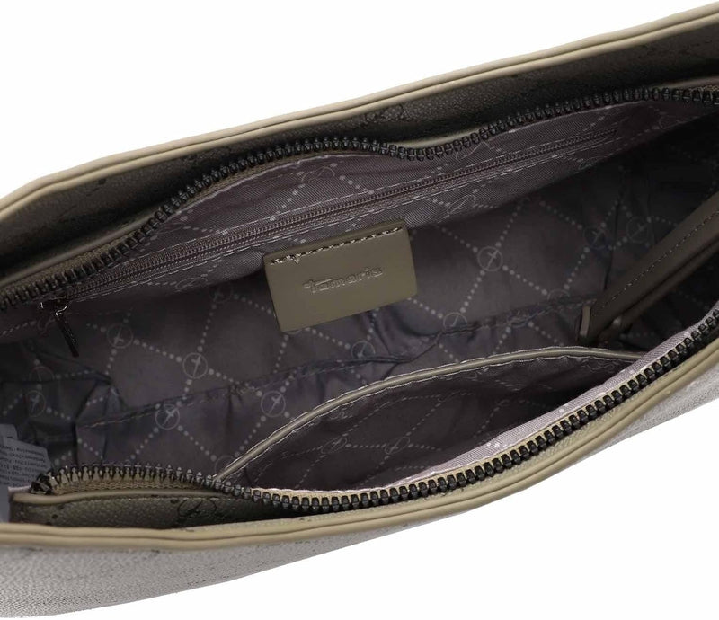 Tamaris Beutel Anastasia Summer 32102 Damen Handtaschen Print Einheitsgrösse Khaki 910, Einheitsgrös