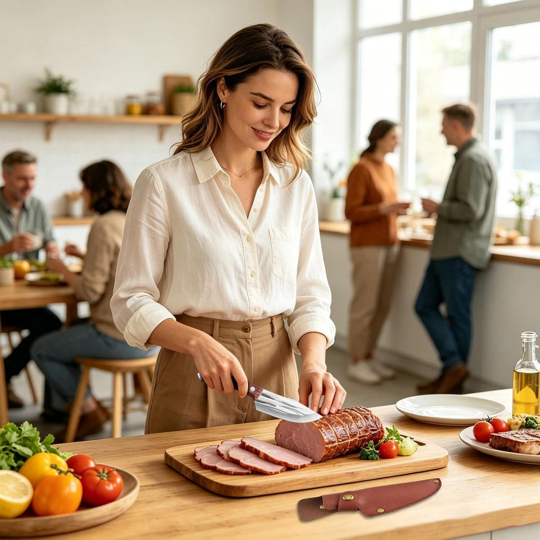 Obstschneider Manueller Edelstahl Handbetrieben | Küchen Fleisch- und Gemüseschneider für Fisch, Häh