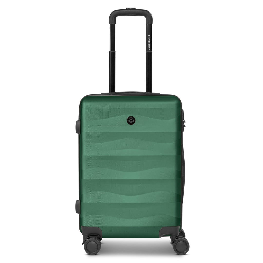 Smartbox Hartschalen Kabinen-Koffer für Damen &amp; Herren | Kleiner Trolley 38 x 22 x 55 cm aus hochwer