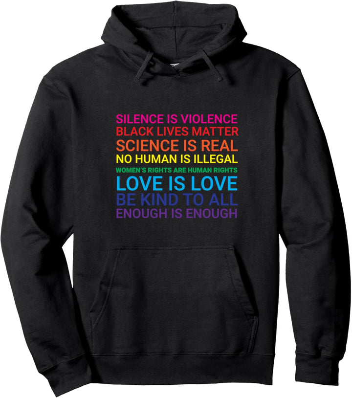 Enough is Enough Use Your Voice Pullover Hoodie
