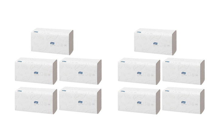 Tork 120288 Xpress Multifold Papierhandtücher H2 Advanced weiss - Falthandtücher 2-lagig & saugstark