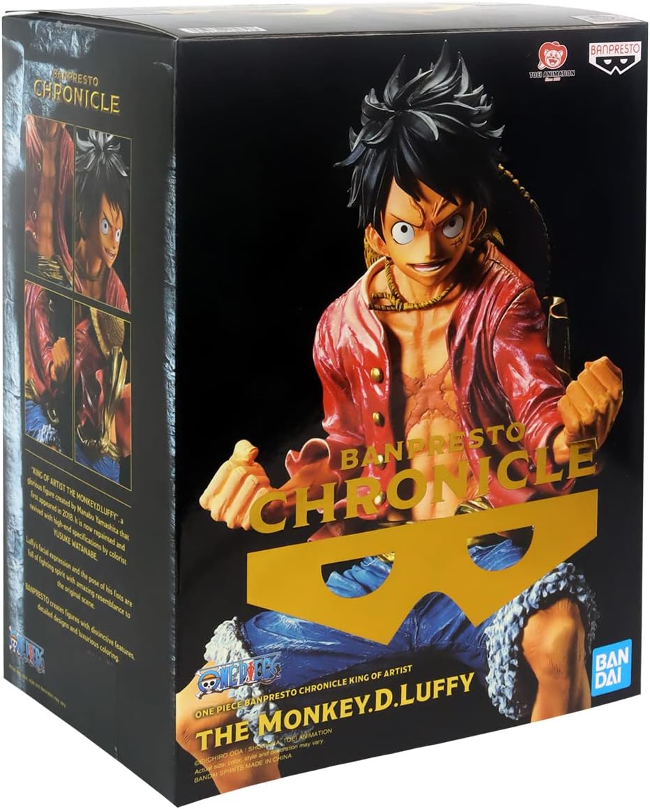 Banpresto Last Level FBP18972 ONE Piece Luffy King of Artist Puppen und Actionfiguren, bunt, M