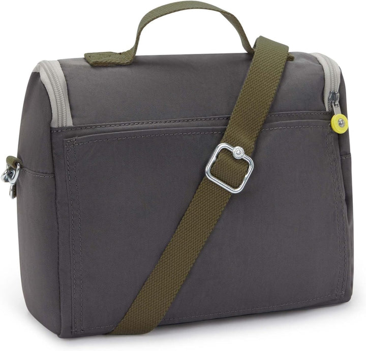 Kipling New KICHIROU Large Lunchbox, Pouches, Cases, Back to Grey (Grey), Back To Grey