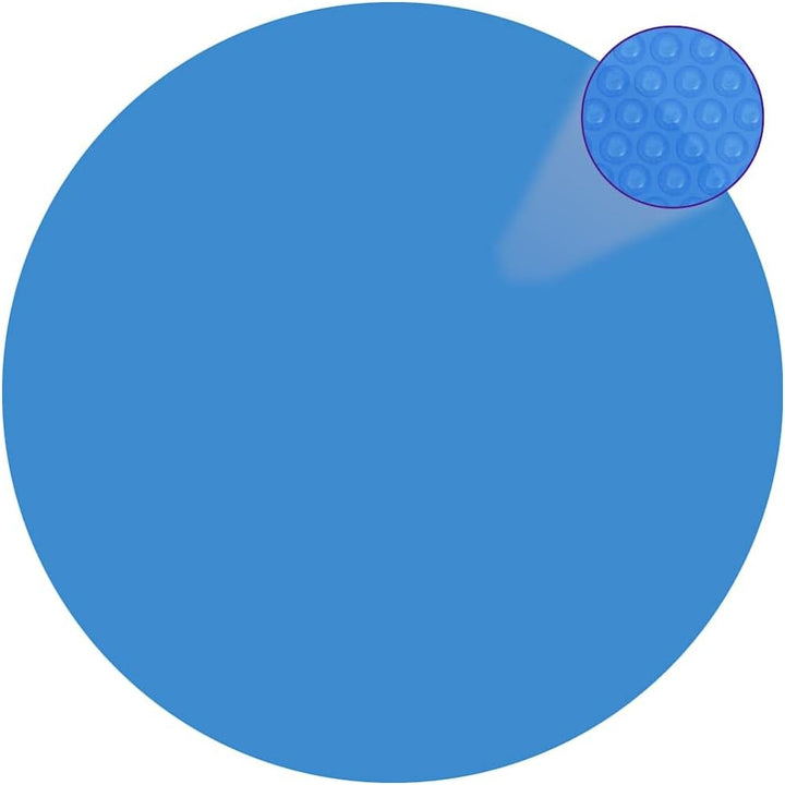vidaXL Solarfolie 549cm Solarplane Solarabdeckung Wärmeplane Poolabdeckung Ø 549 cm Blau, Ø 549 cm B