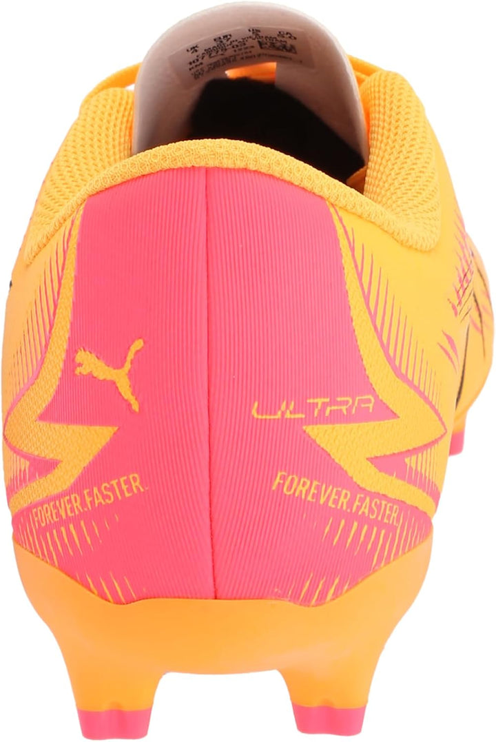 PUMA Ultra Pro FG/AG Jr Kids The Forever Faster Kinder 36 EU Sun Stream Puma Blac, 36 EU Sun Stream