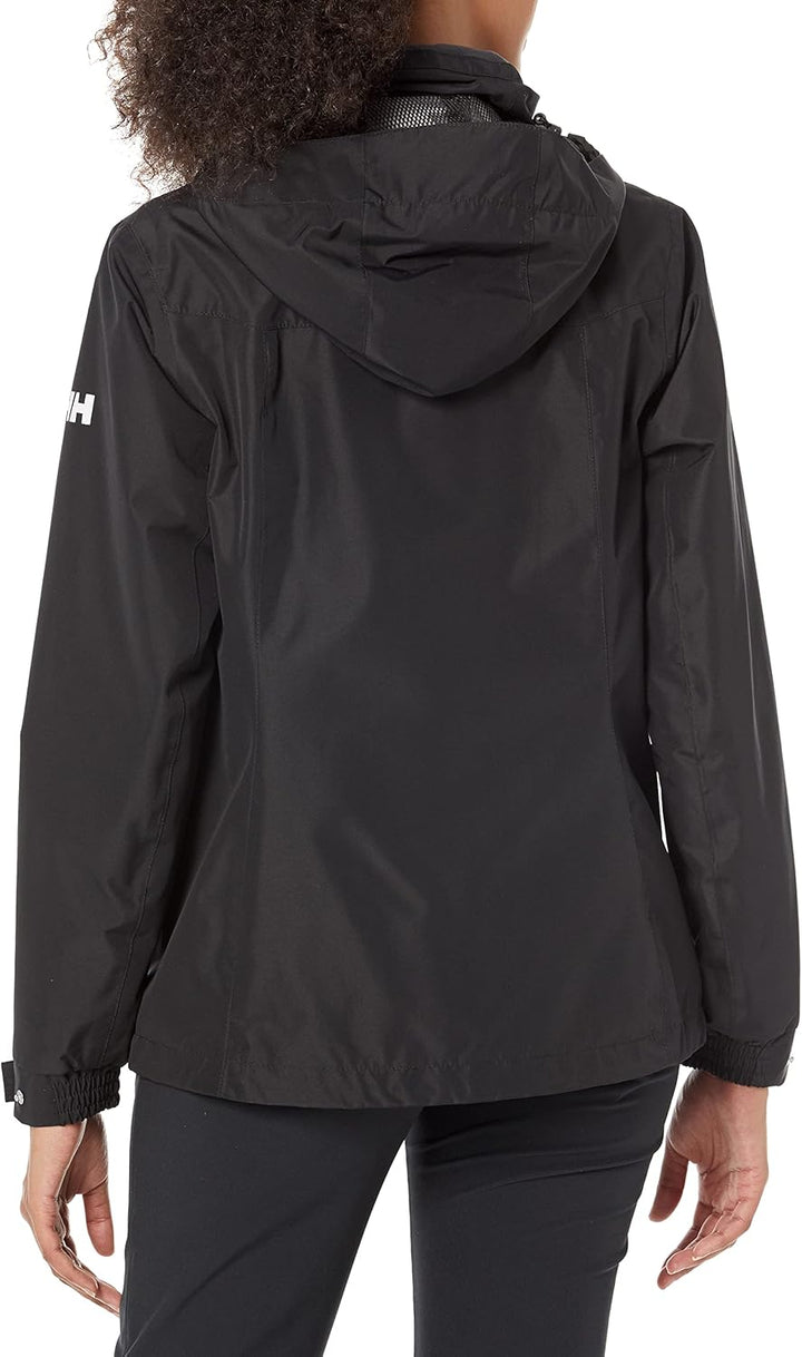 Helly Hansen Damen Aden Regenjacke, Schwarz