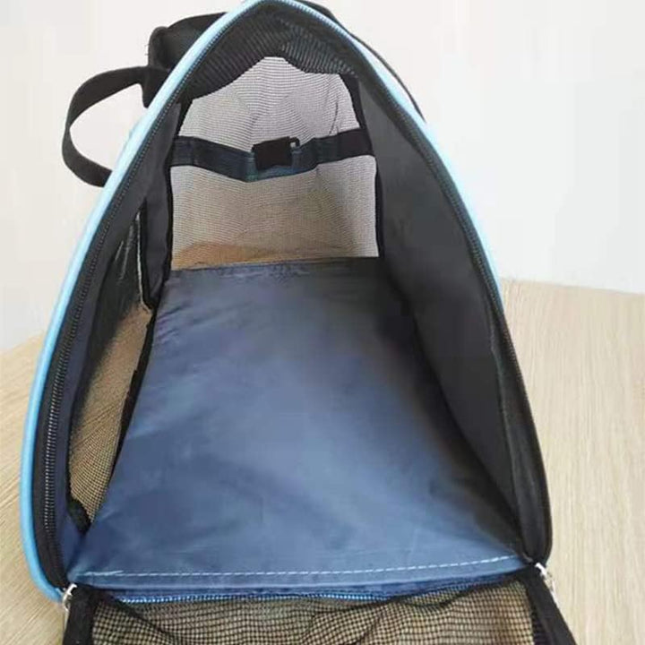 EHOTER Tragbare Haustiertasche Transportbox Katzentiertasche mit Schultergurten für Haustiere Katzen