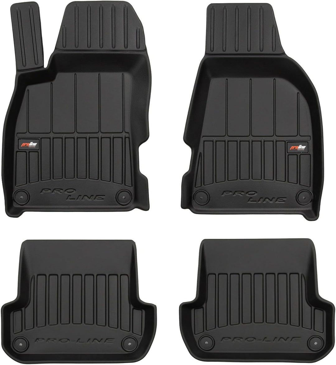 SMK Gummimatten Auto fussmatten Satz für Audi A4 B6 2000-2006 Erleben Sie einen neuen Standard des R