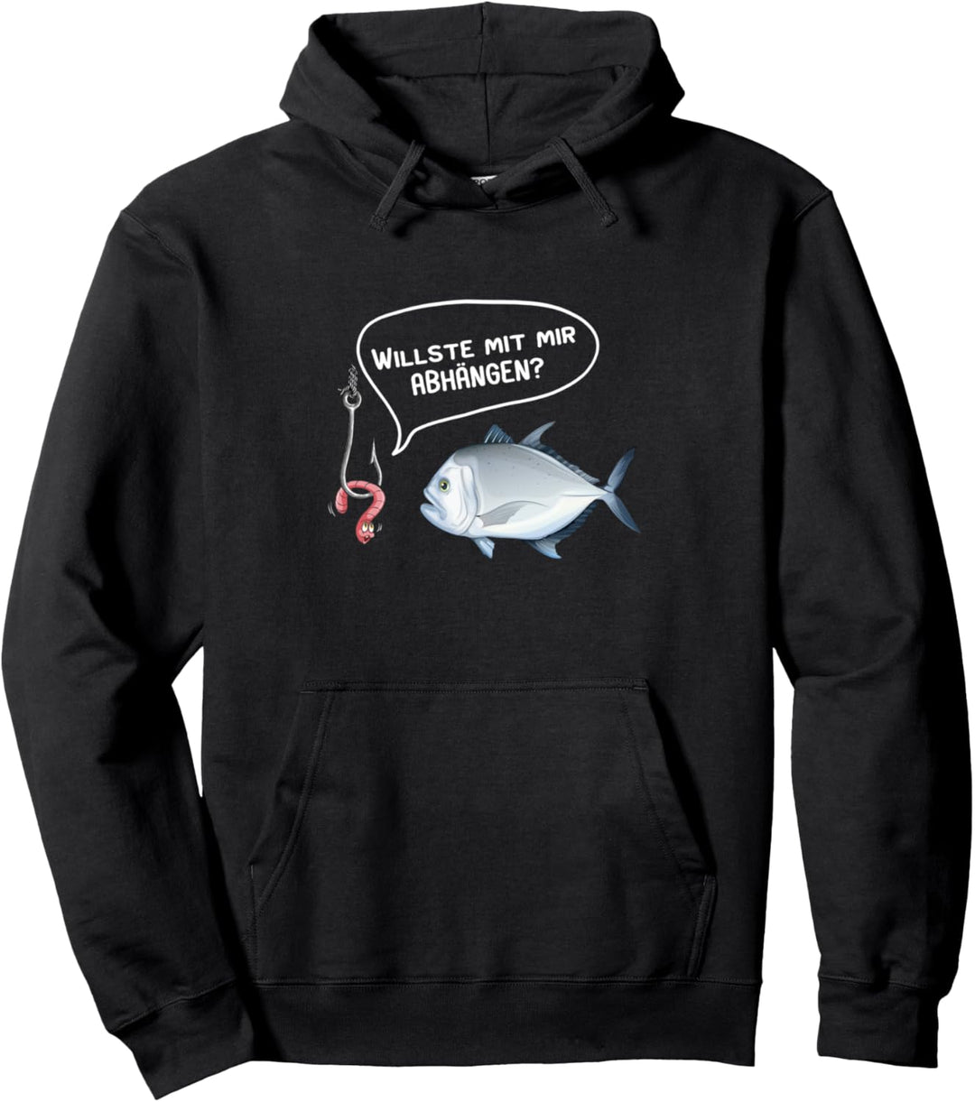 Angler Fische Angeln für Kinder fischen Pullover Hoodie