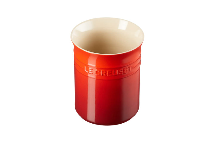 Le Creuset Topf für Kochkellen aus Steinzeug, 1,1 Liter, Kirschrot, 71501110600001, Kirschrot