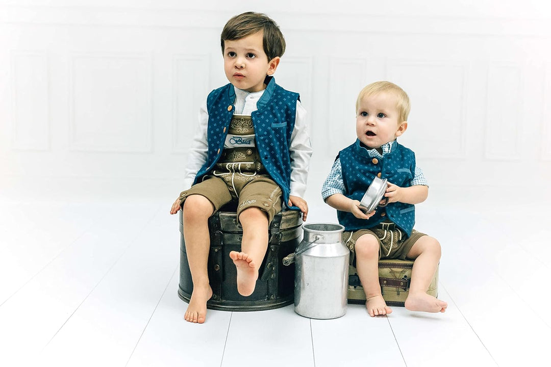 Mogo.cc, Weste oder Jacke Amedeo 62-68 Blau, 62-68 Blau