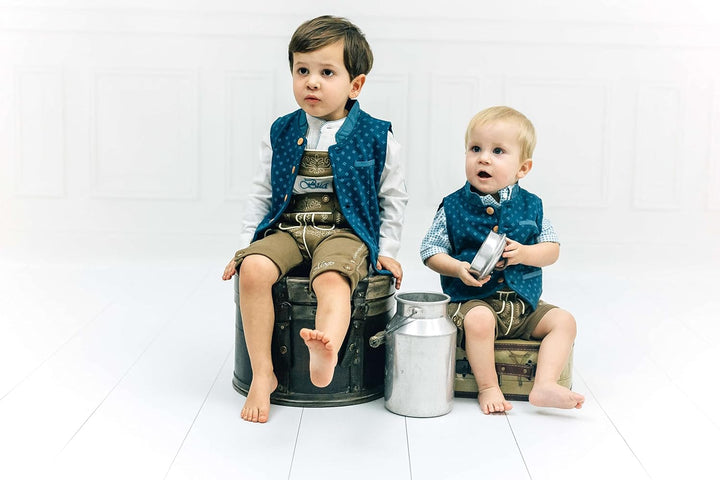 Mogo.cc, Weste oder Jacke Amedeo 62-68 Blau, 62-68 Blau