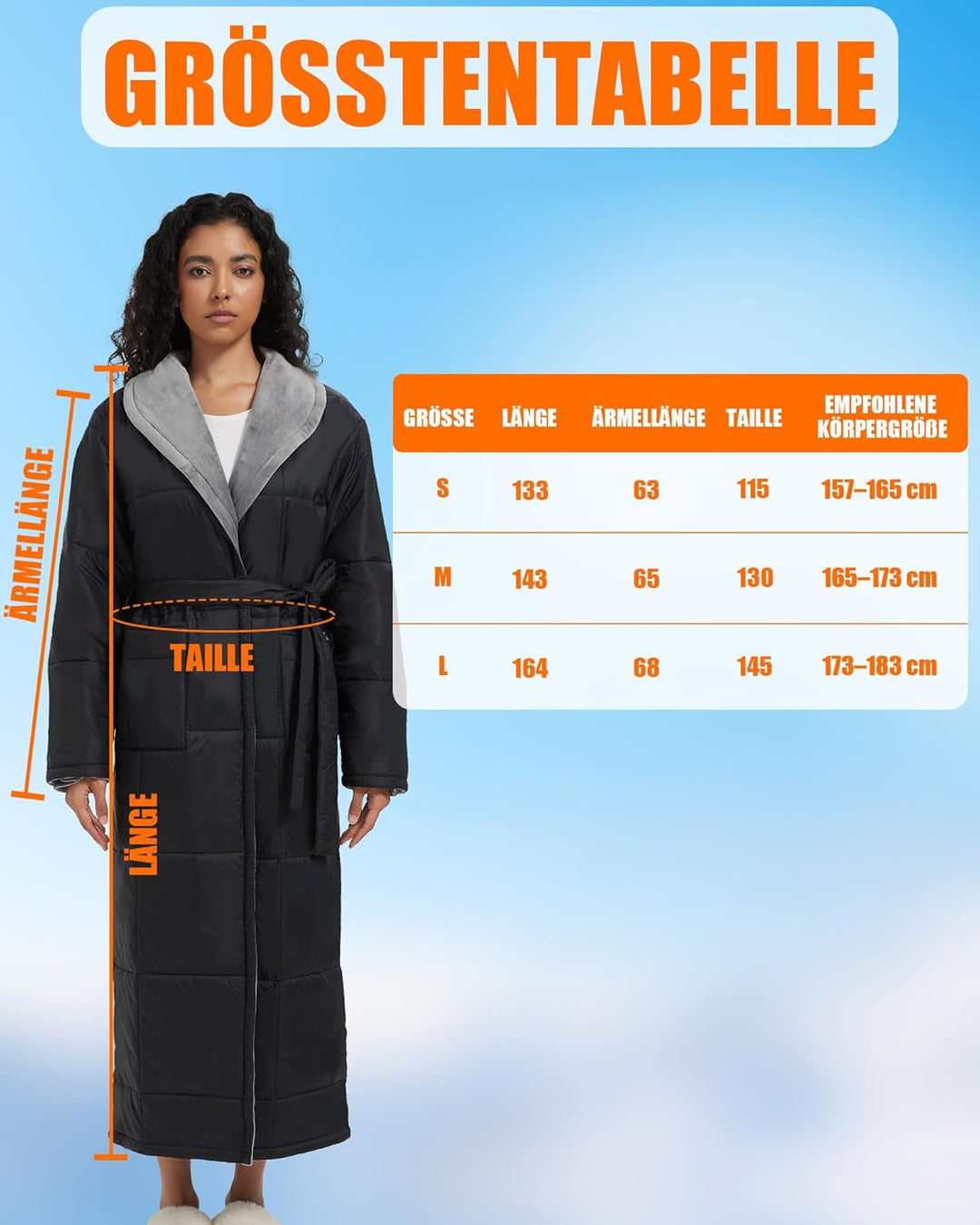 CYCYHEAT Heizdecke mit Ärmeln 20000mAh Akku Kabellos für Herren & Damen – Verbesserte Heiztechnologi