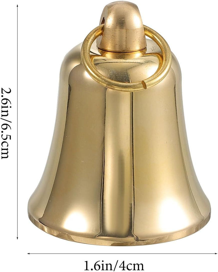 Vintage Bell Anhänger Messing Glocke Zum Aufhängen Für Windspiel Deko Weihnachten DIY Handwerksglock