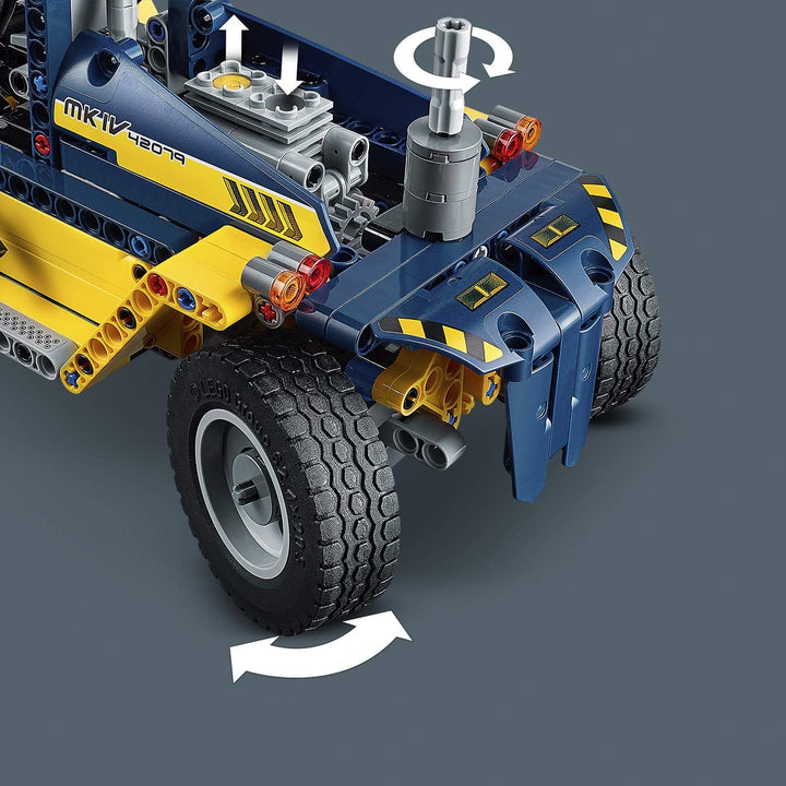 LEGO Technic 42079 - Schwerlast-Gabelstapler (592 Teile)