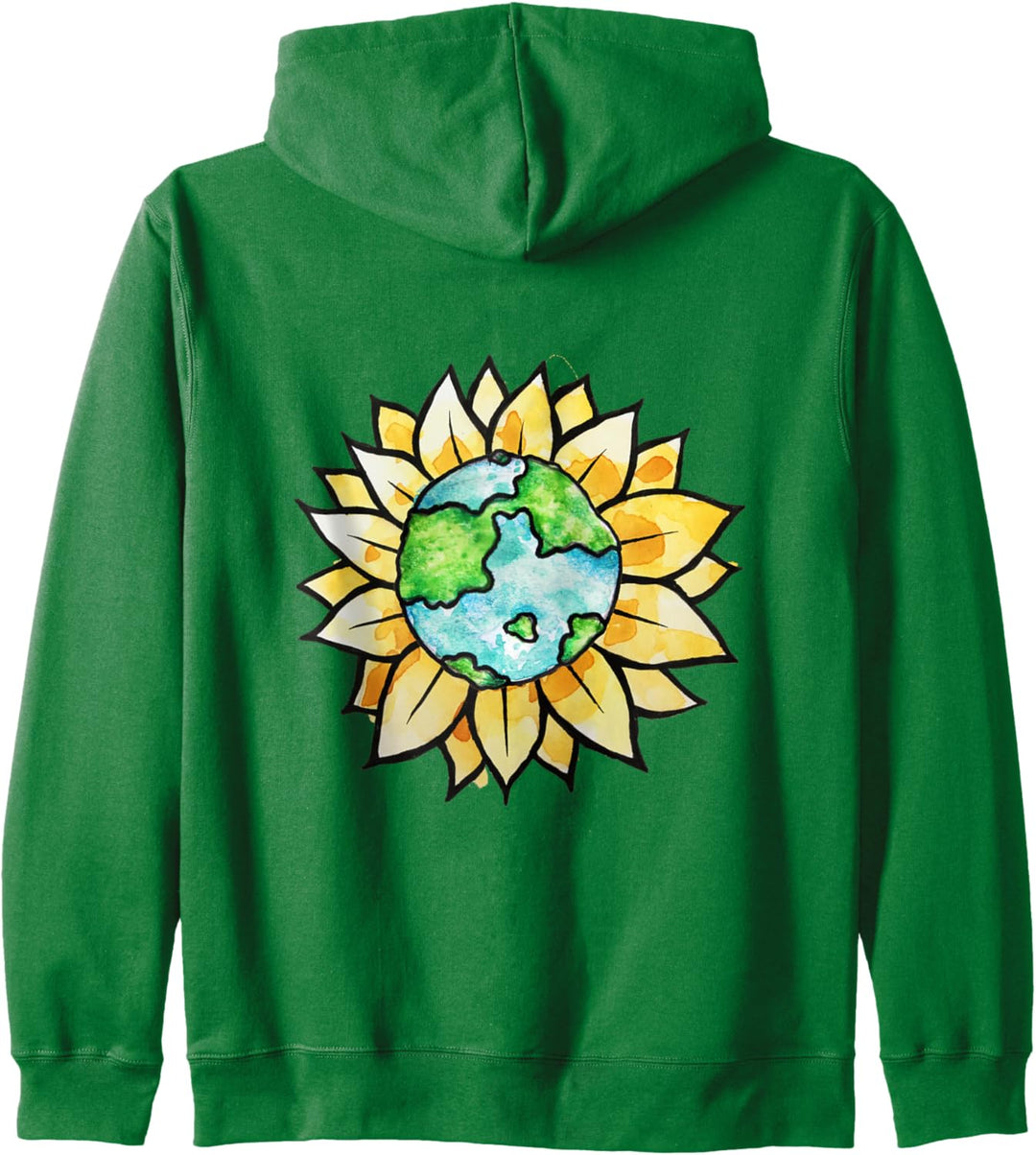 Earth Day sunflower Kapuzenjacke