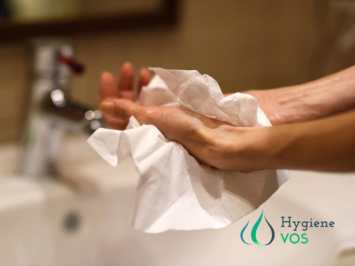 Hygiene VOS Papierhandtuchspender für Zickzack Lagenfalz Interfold Papierhandtücher, 100% recycelter