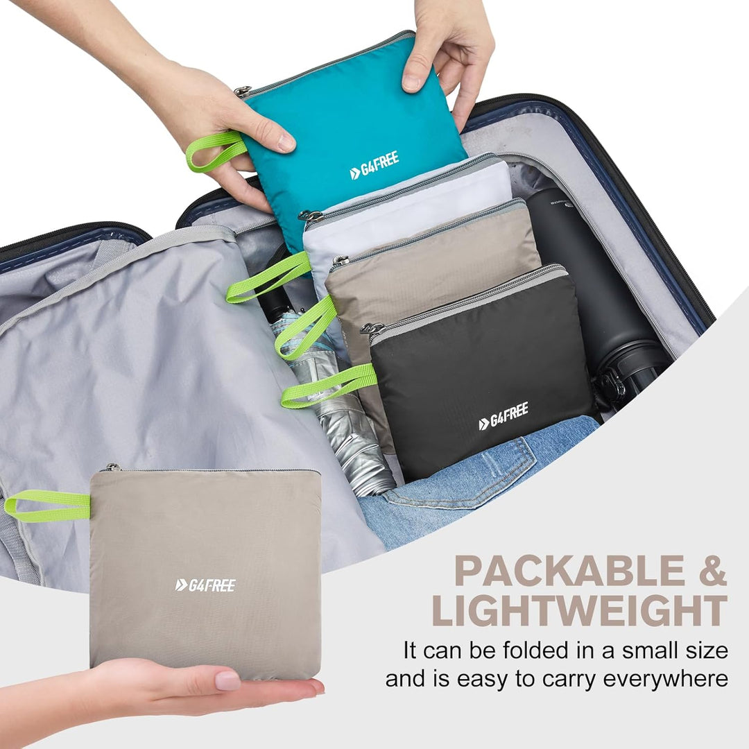 G4Free Faltbarer Leichter Rucksack 25L Unisex Tagesrucksack Kleiner Reiserucksack Wanderrucksack Tre