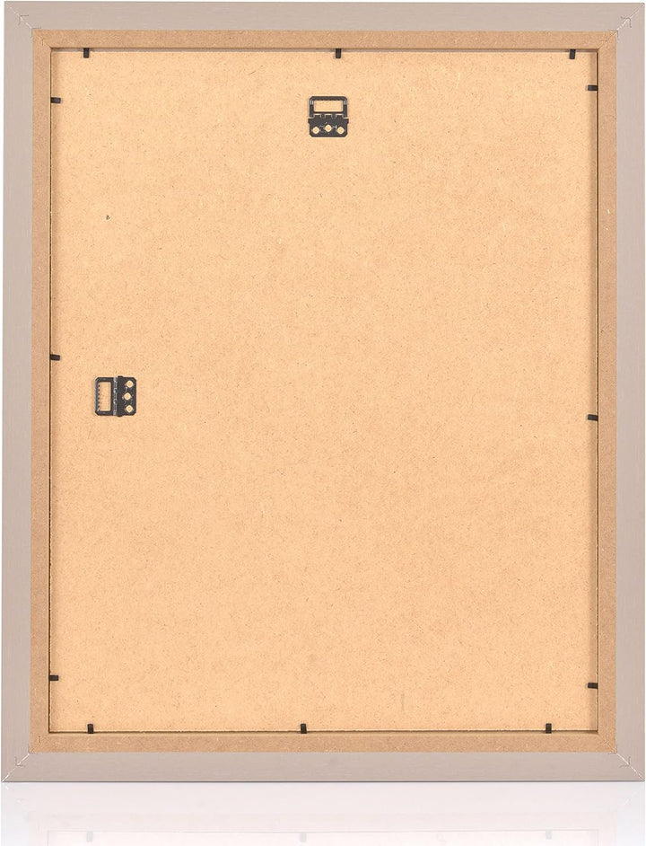 rahmengalerie24 Bilderrahmen 60x80 cm New Rio Rahmen grau Holz Acrylglas ohne Passepartout Portraitr