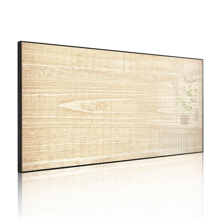 banjado Magnettafel schwarz 78 x 37cm / Magnetwand Metall/Magnetpinnwand als Memoboard/Pinnwand Magn