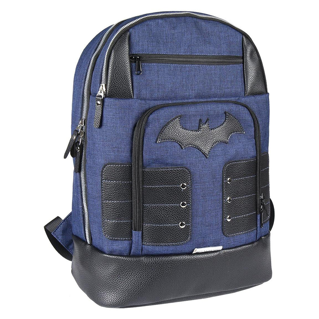 CERDÁ LIFE'S LITTLE MOMENTS - Mochila Casual Travel de Batman de Color Azul - Mochila 46 cm | Licenc