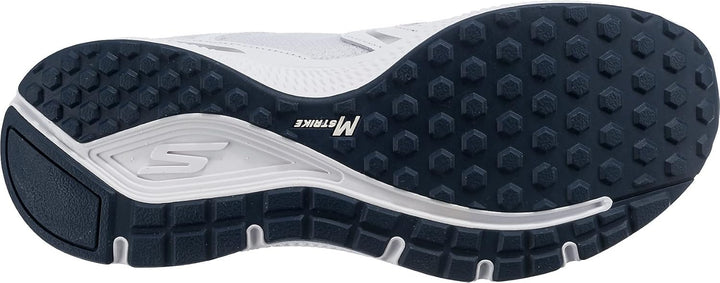 Skechers Go Run Consistent Specie Herren Sneaker 41 EU White And Navy Leather Textile, 41 EU White A