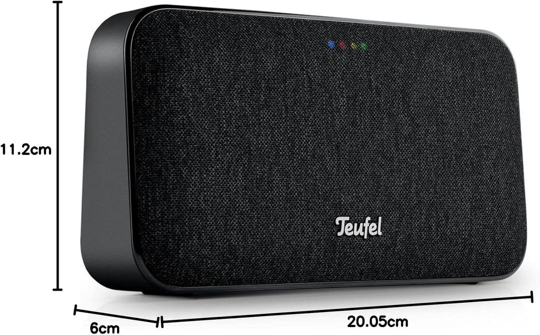 Teufel Motiv GO Voice Bluetooth Lautsprecher - Wasserdichter, Portabler W-LAN & Bluetooth Speaker mi