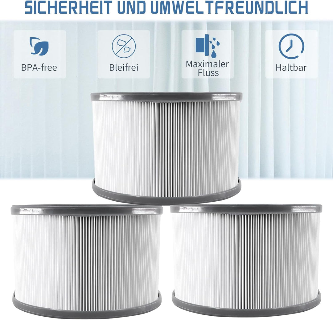 Ersatzfilter für Whirlpool Filter, für MSpa Whirlpool Filter Modell ab 2020, für Mspa Whirlpool Zube