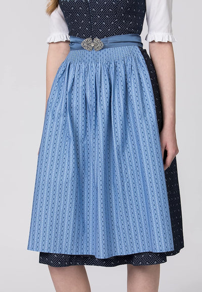 Stockerpoint Damen Dirndl Dunja Kleid für besondere Anlässe 34 Dunkelblau, 34 Dunkelblau