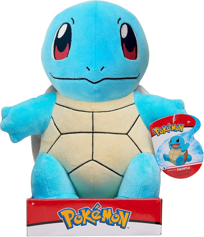 Pokemon Kuscheltier XXL Squirtle Schiggy 30 cm – Pokemon Plüschtier – Neue 2023 – Pokemon Plush - Of