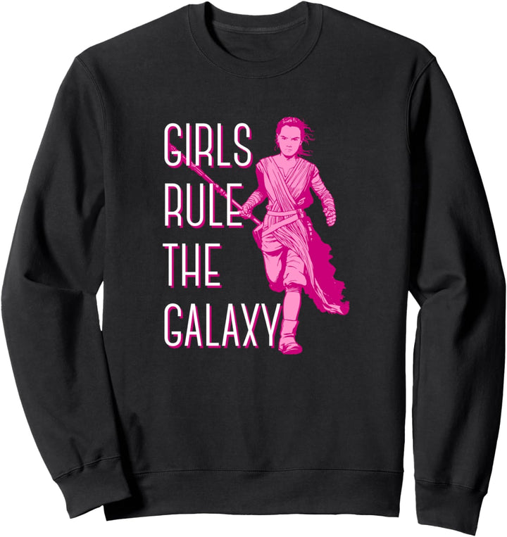 Star Wars Episode 7 Rey Girls Rule The Galaxy Sweatshirt
