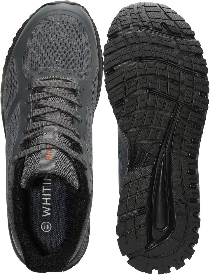 WHITIN Laufschuhe Herren Damen Turnschuhe Sportschuhe Mit 9 Farben 36-47 47 EU 2 Grau, 47 EU 2 Grau