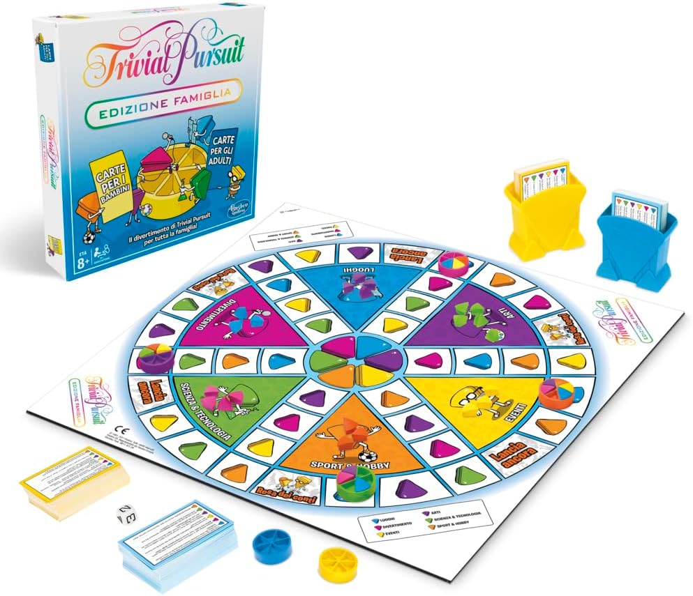 TRIVIAL Pursuit Familienedition Italien Multi, Italien Multi
