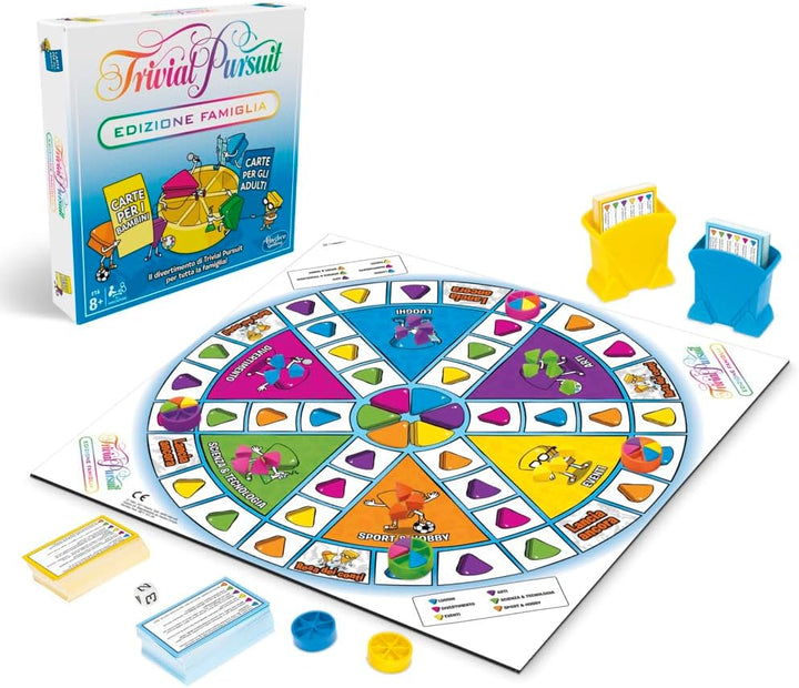 TRIVIAL Pursuit Familienedition Italien Multi, Italien Multi