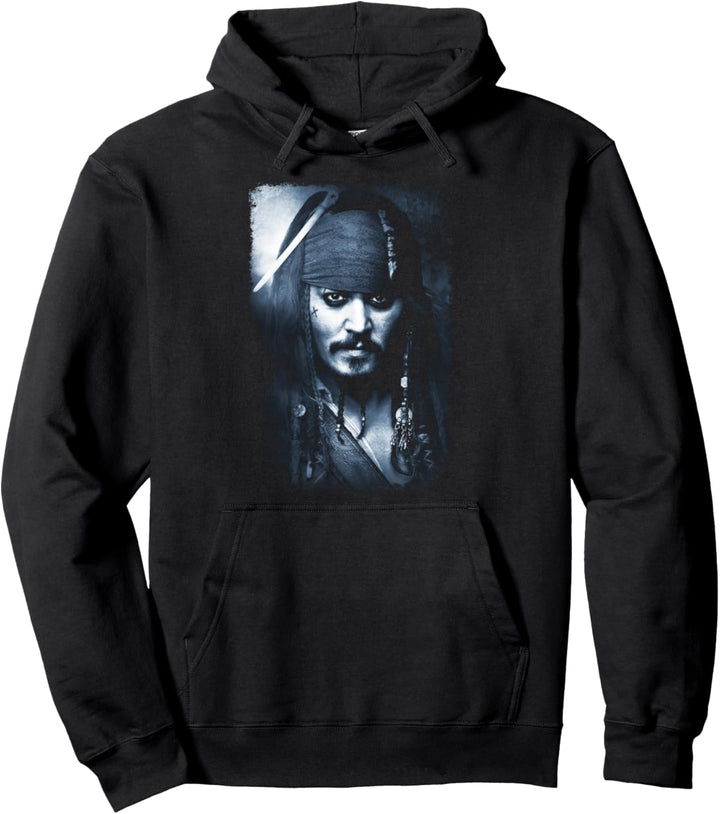 Disney Pirates of the Caribbean Captain Jack Photo Pullover Hoodie