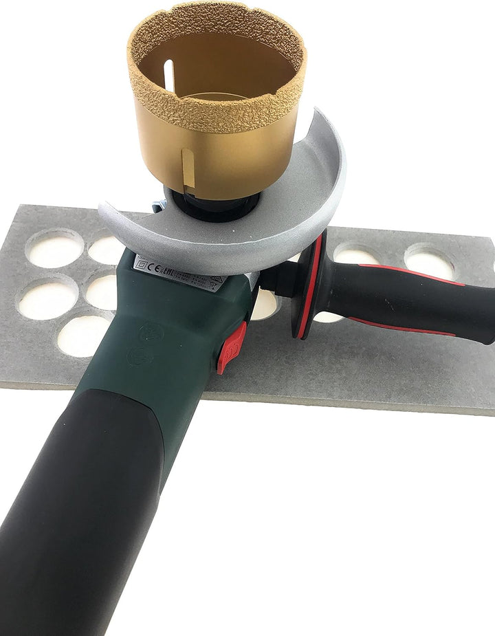 PRODIAMANT Profi Fliesenbohrer Fliese 75 mm x M14 Diamantbohrer Winkelschleifer für trockenbohren in