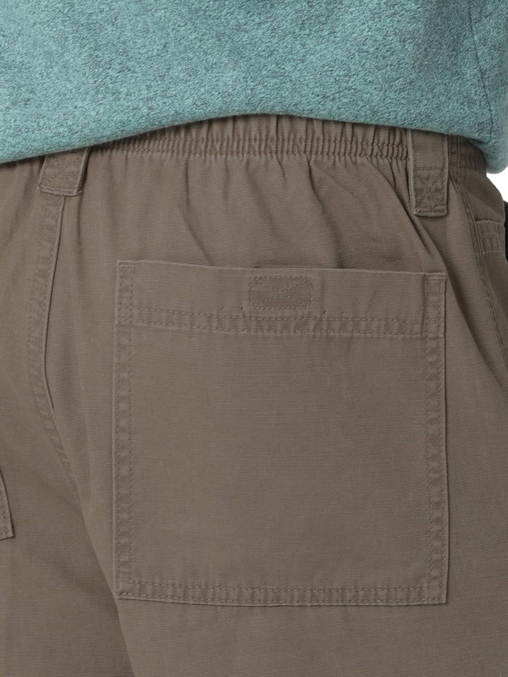 Wrangler Authentics Big & Tall Canvas Hiker Short, Earth Green, 48