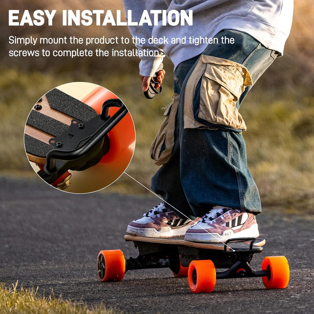 YIBEICO Skateboard-Griff für Meepo Exway, aus Edelstahl, rostfrei, langlebig, Skateboard-Tragegriff