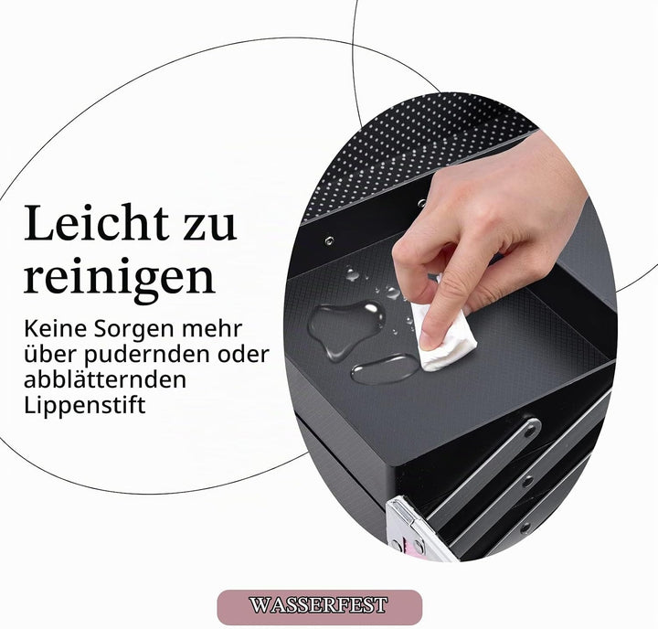 Joligrace Kosmetikkoffer Schminkkoffer Make up Koffer Beauty Case Kosmetikbox Make up Organizer Kosm