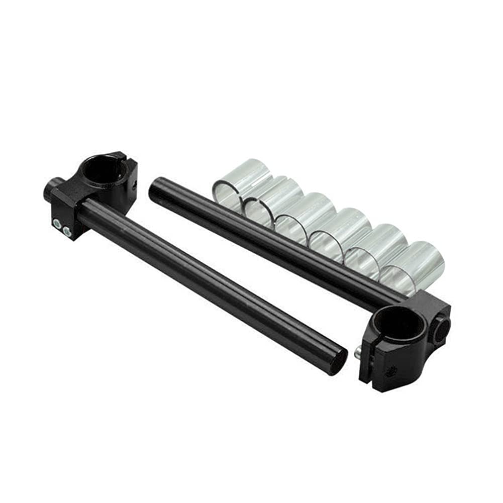 iSpchen Motorradlenker CNC Aluminium Cafe Racer Lenker Motorrad Lenker Verstellbar 26mm 30mm 31mm St