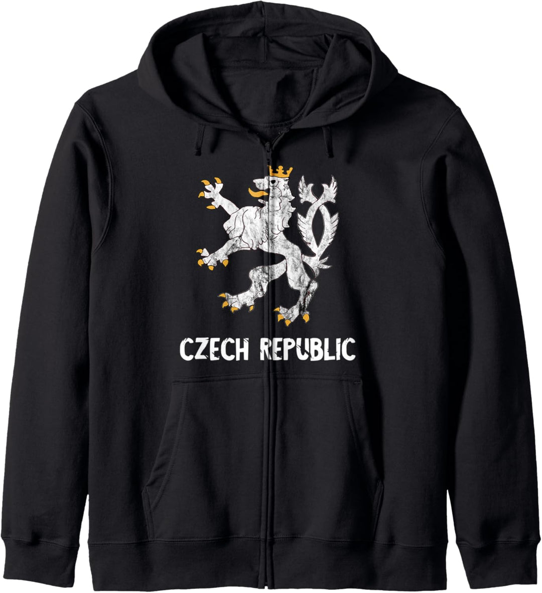 Tschechien Tschechischer Löwe Czech Republic Czechia Stolz Kapuzenjacke
