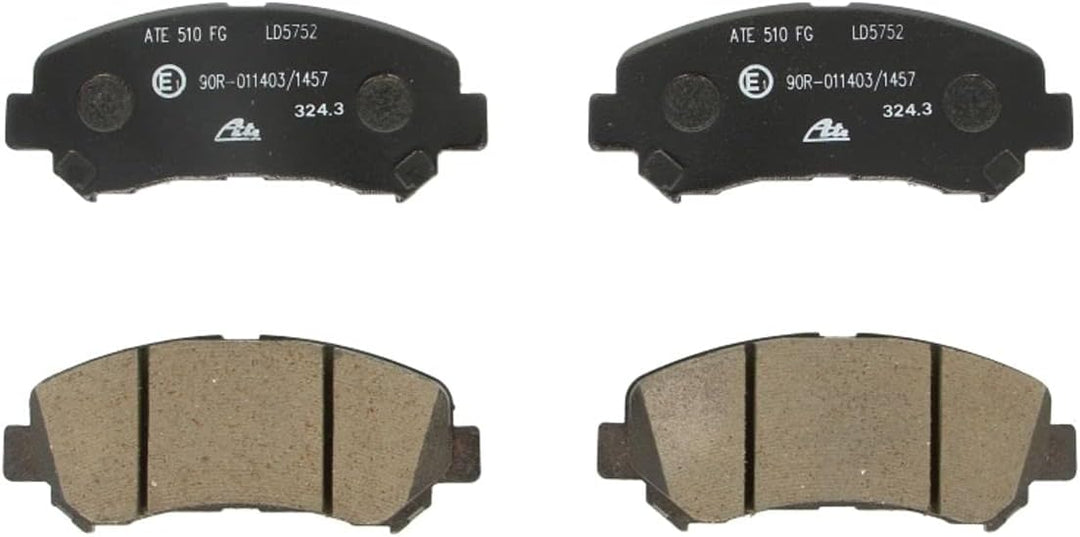 ATE 13.0470-5752.2 Bremsbelagsatz, Scheibenbremse