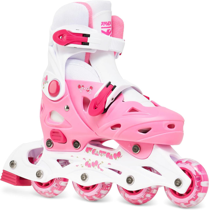 Raven 3in1 Kinder Inlineskates/Triskates/Rollschuhe Balloon verstellbar 29-32 (18 cm-20 cm) Balloon