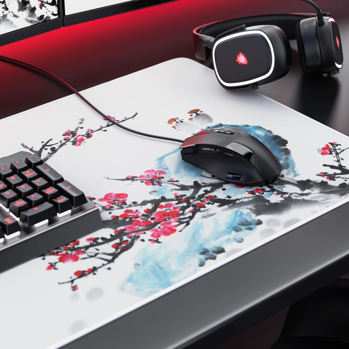 CSL-Computer TITANWOLF - XXL Speed Gaming Mauspad 900 x 400mm - XXL Mousepad - Tischunterlage Large