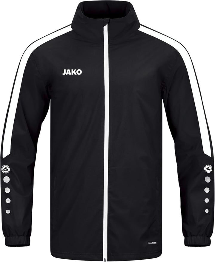 JAKO Unisex Allwetterjacke Power Athletic S Schwarz, S Schwarz