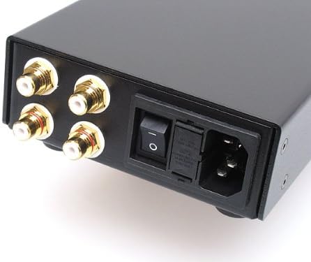 Lehmann Audio Verstärker für Kopfhörer, linear, 16-600 Ohm, 280 x 110 x 44 mm schwarz, schwarz