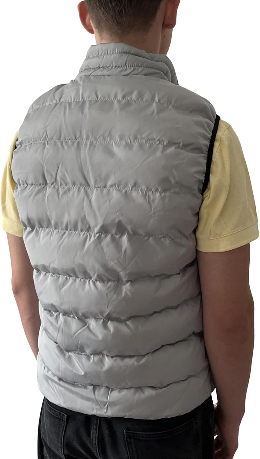 Herren leichte Steppweste Weste Berlin Bodywarmer mit Seitentaschen gesteppt ideal für den Übergang